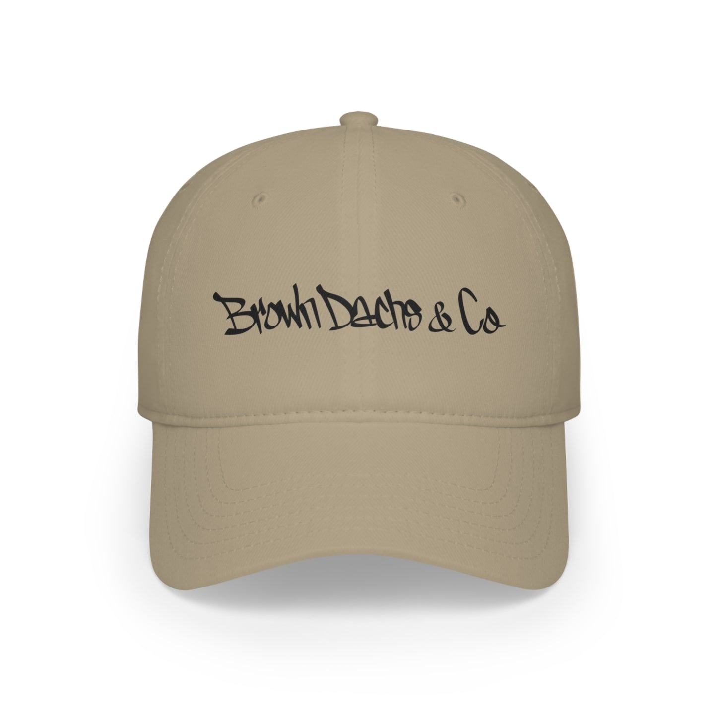 Brown Dachs Classic Baseball Cap - Khaki