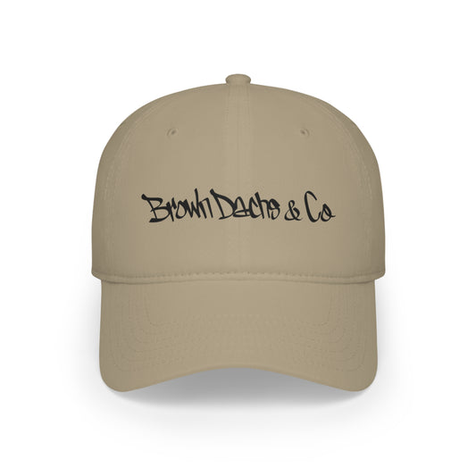 Brown Dachs Classic Baseball Cap - Khaki